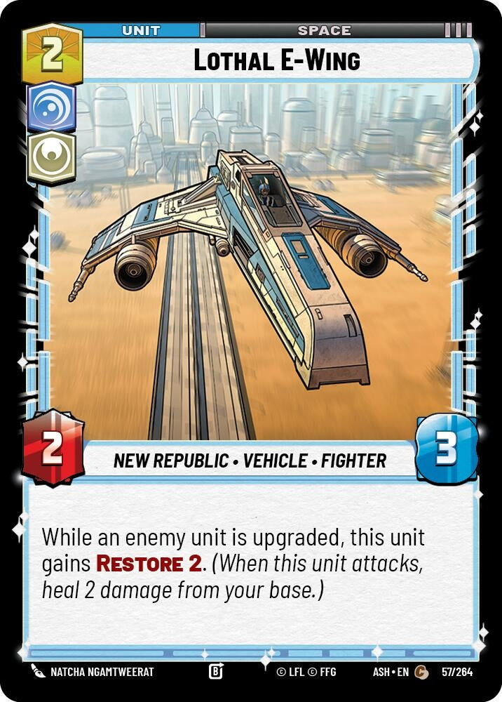 Image for Lothal E-Wing (57/264) [Ashes of the Empire] {ASH} - Star Wars: Unlimited