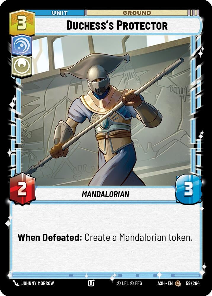 Image for Duchess's Protector (58/264) [Ashes of the Empire] {ASH} - Star Wars: Unlimited