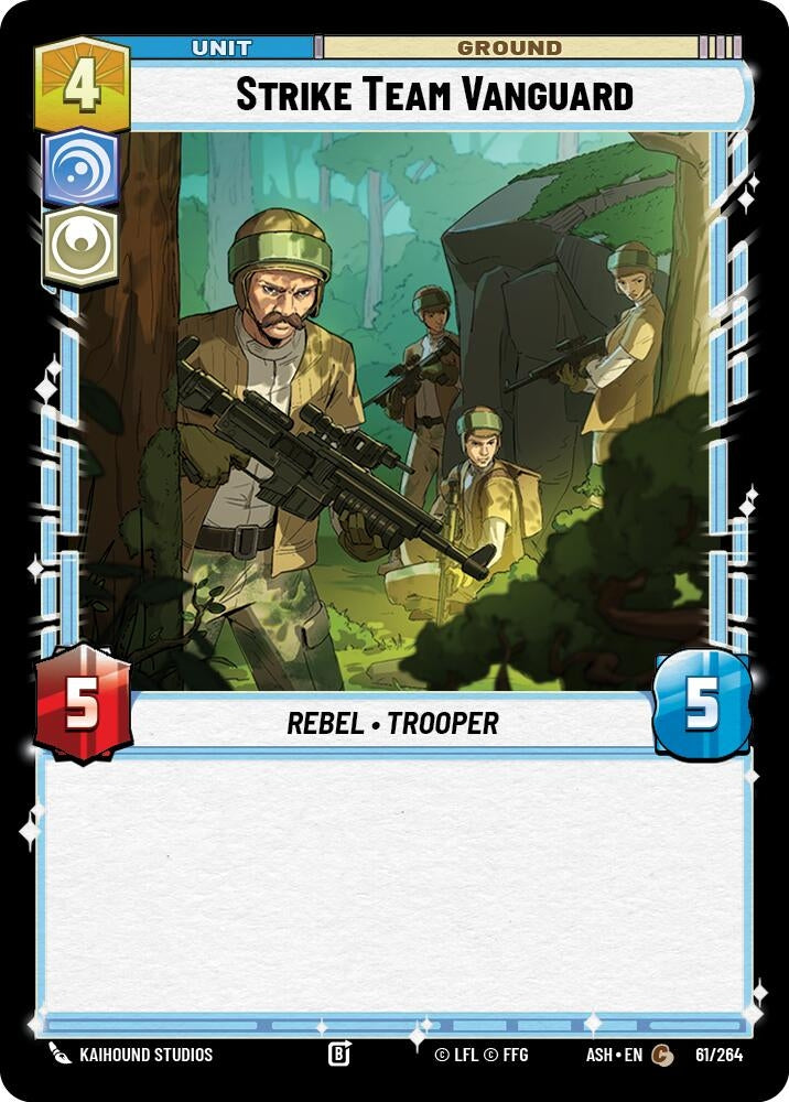 Image for Strike Team Vanguard (61/264) [Ashes of the Empire] {ASH} - Star Wars: Unlimited