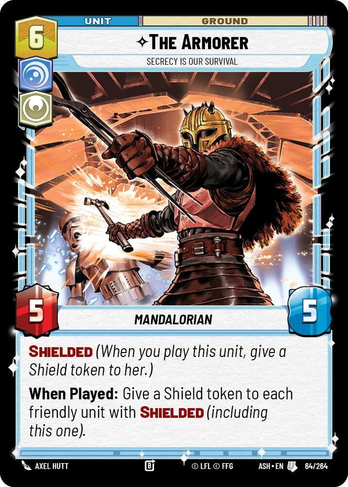 Image for The Armorer - Secrecy is Our Survival (64/264) [Ashes of the Empire] {ASH} - Star Wars: Unlimited