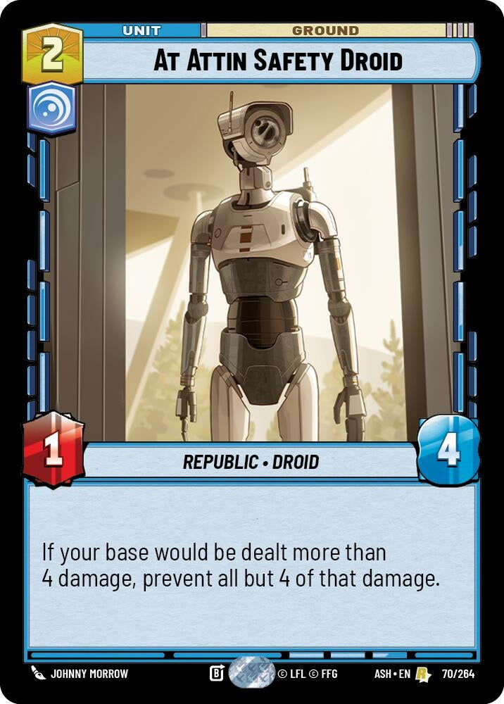 Image for At Attin Safety Droid (70/264) [Ashes of the Empire] {ASH} - Star Wars: Unlimited
