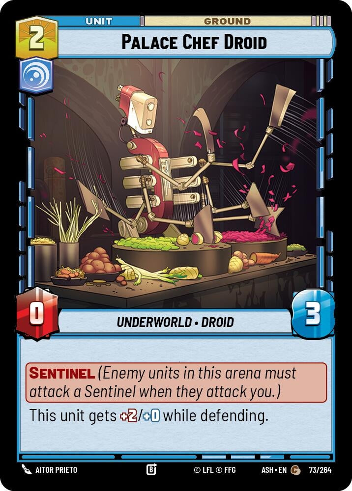Image for Palace Chef Droid (73/264) [Ashes of the Empire] {ASH} - Star Wars: Unlimited