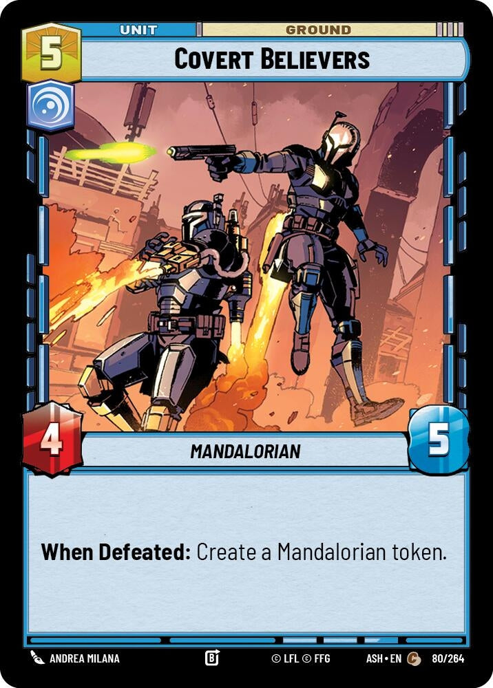 Image for Covert Believers (80/264) [Ashes of the Empire] {ASH} - Star Wars: Unlimited