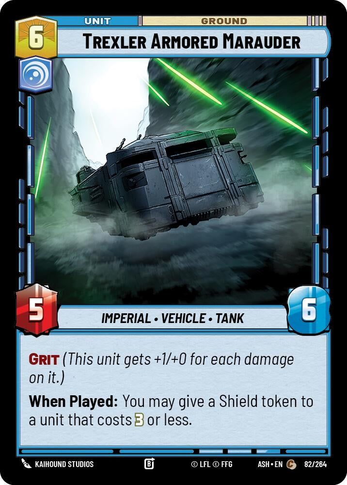 Image for Trexler Armored Marauder (82/264) [Ashes of the Empire] {ASH} - Star Wars: Unlimited