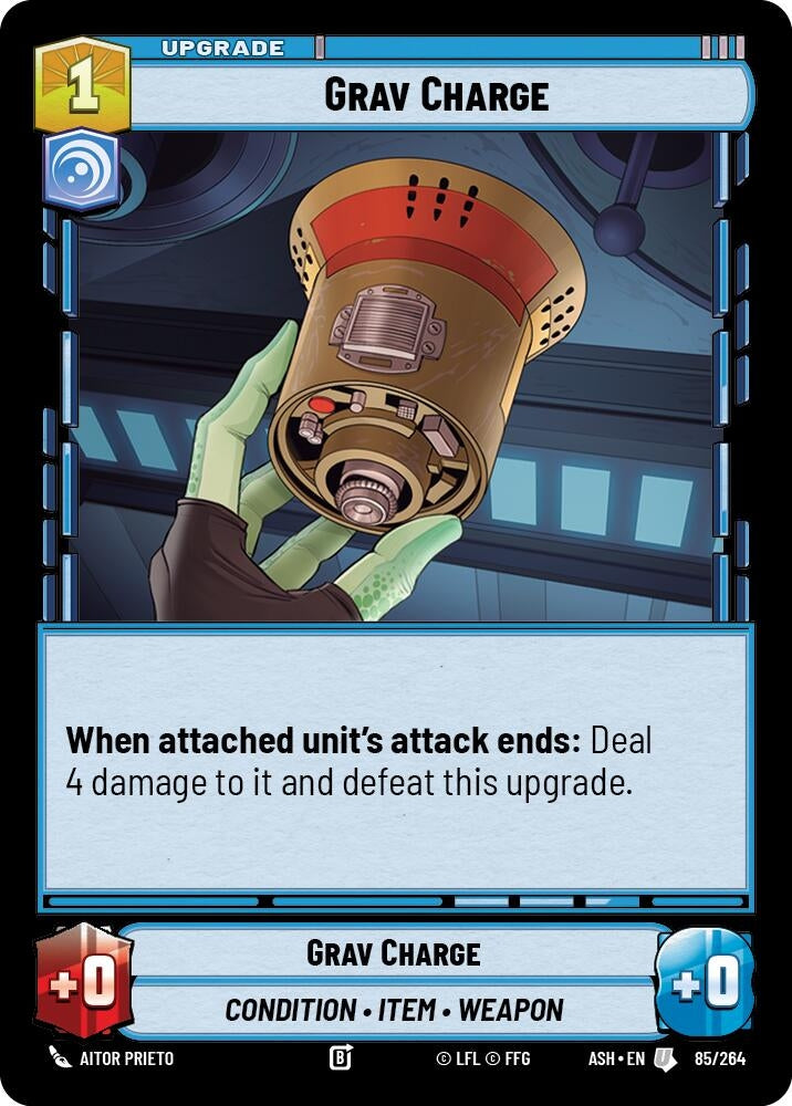 Image for Grav Charge (85/264) [Ashes of the Empire] {ASH} - Star Wars: Unlimited