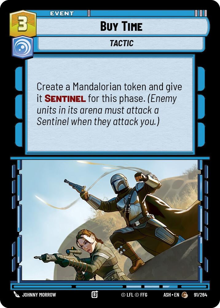Image for Buy Time (91/264) [Ashes of the Empire] {ASH} - Star Wars: Unlimited