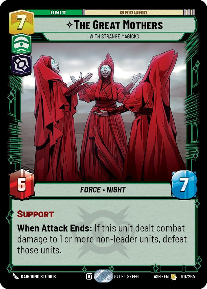 Image for The Great Mothers - With Strange Magicks (101/264) [Ashes of the Empire] {ASH} - Star Wars: Unlimited