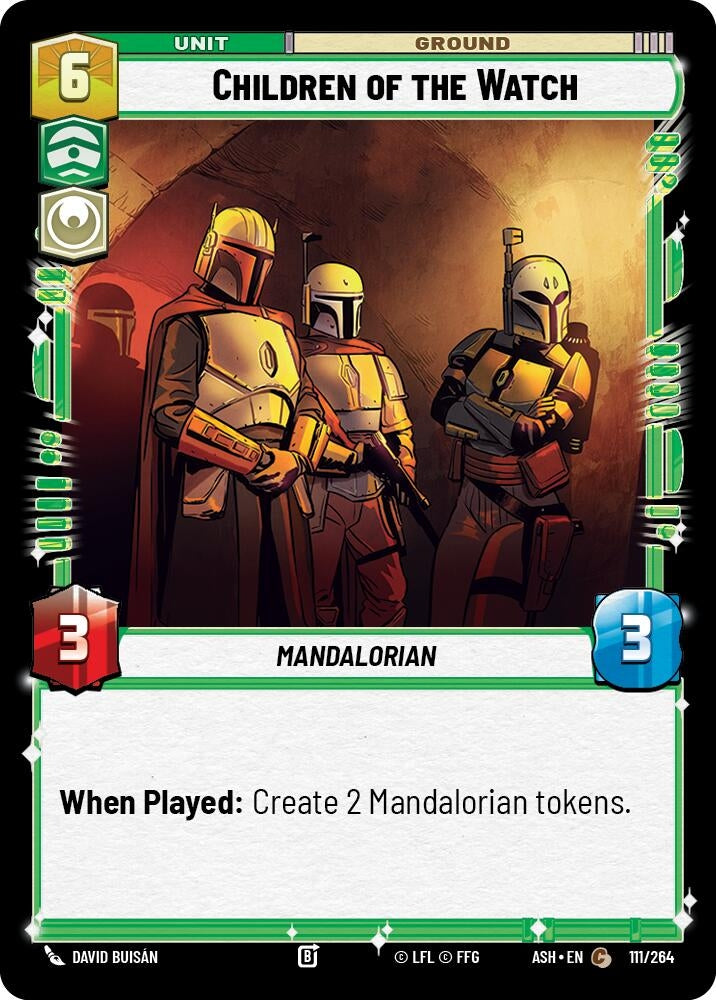 Image for Children of the Watch (111/264) [Ashes of the Empire] {ASH} - Star Wars: Unlimited