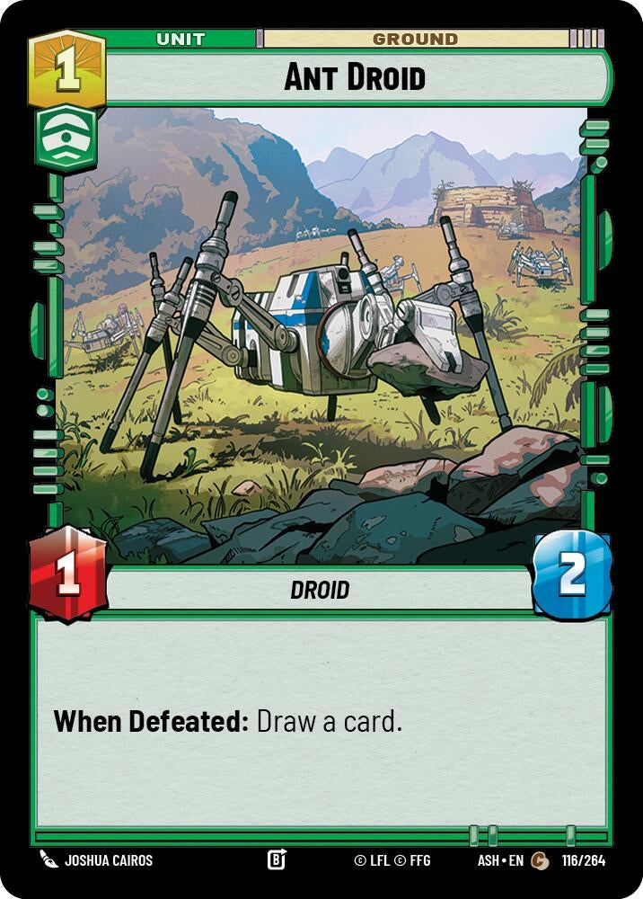 Image for Ant Droid (116/264) [Ashes of the Empire] {ASH} - Star Wars: Unlimited