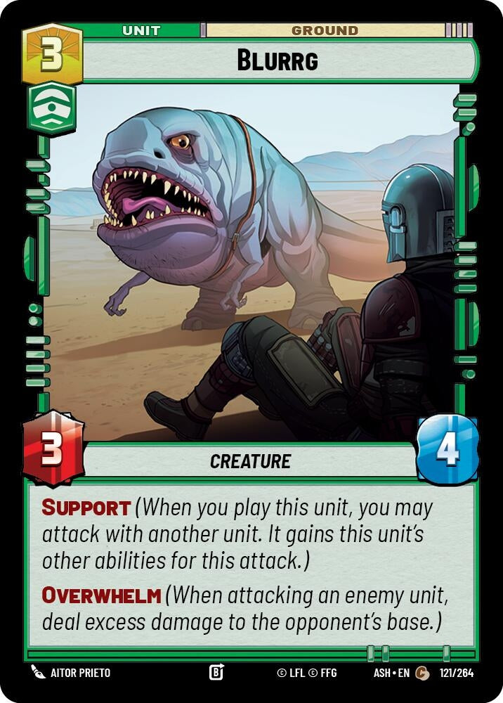 Image for Blurrg (121/264) [Ashes of the Empire] {ASH} - Star Wars: Unlimited
