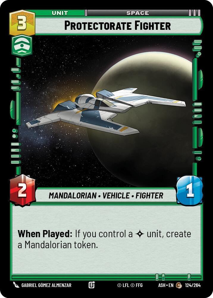 Image for Protectorate Fighter (124/264) [Ashes of the Empire] {ASH} - Star Wars: Unlimited