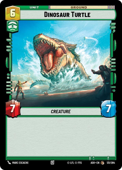 Image for Dinosaur Turtle (131/264) [Ashes of the Empire] {ASH} - Star Wars: Unlimited