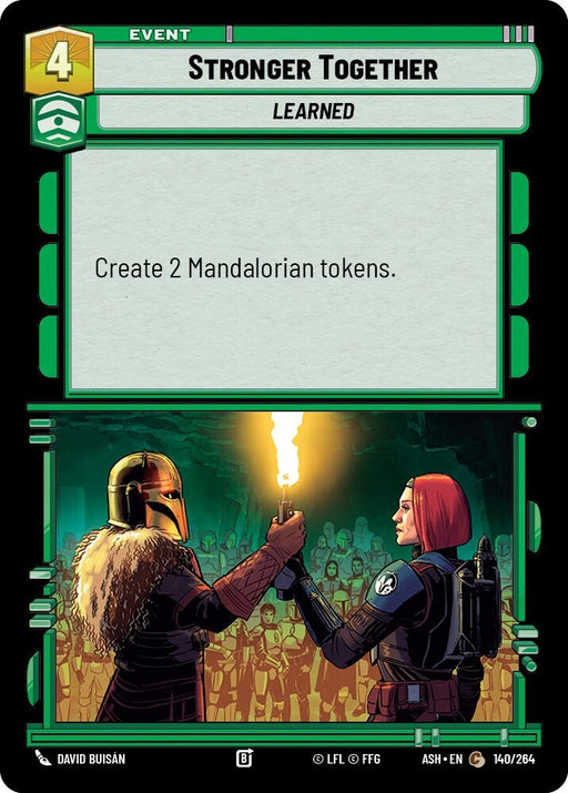 Image for Stronger Together (140/264) [Ashes of the Empire] {ASH} - Star Wars: Unlimited