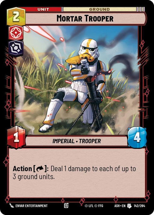 Image for Mortar Trooper (142/264) [Ashes of the Empire] {ASH} - Star Wars: Unlimited
