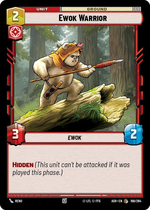 Image for Ewok Warrior (166/264) [Ashes of the Empire] {ASH} - Star Wars: Unlimited