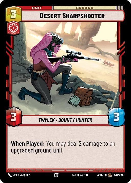 Image for Desert Sharpshooter (170/264) [Ashes of the Empire] {ASH} - Star Wars: Unlimited