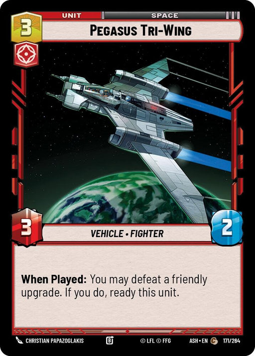 Image for Pegasus Tri-Wing (171/264) [Ashes of the Empire] {ASH} - Star Wars: Unlimited