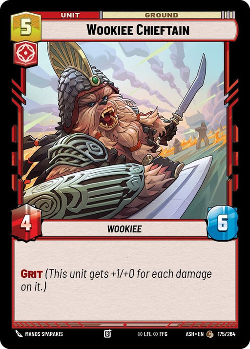 Image for Wookiee Chieftain (175/264) [Ashes of the Empire] {ASH} - Star Wars: Unlimited