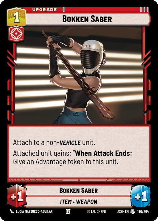 Image for Bokken Saber (180/264) [Ashes of the Empire] {ASH} - Star Wars: Unlimited