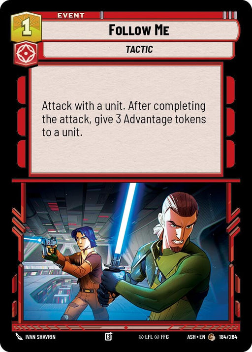 Image for Follow Me (184/264) [Ashes of the Empire] {ASH} - Star Wars: Unlimited