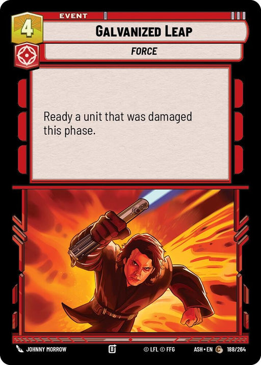 Image for Galvanized Leap (188/264) [Ashes of the Empire] {ASH} - Star Wars: Unlimited