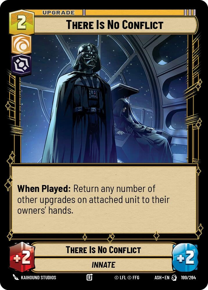 Image for There Is No Conflict (199/264) [Ashes of the Empire] {ASH} - Star Wars: Unlimited