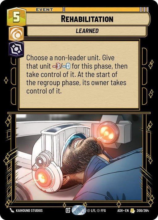 Image for Rehabilitation (200/264) [Ashes of the Empire] {ASH} - Star Wars: Unlimited