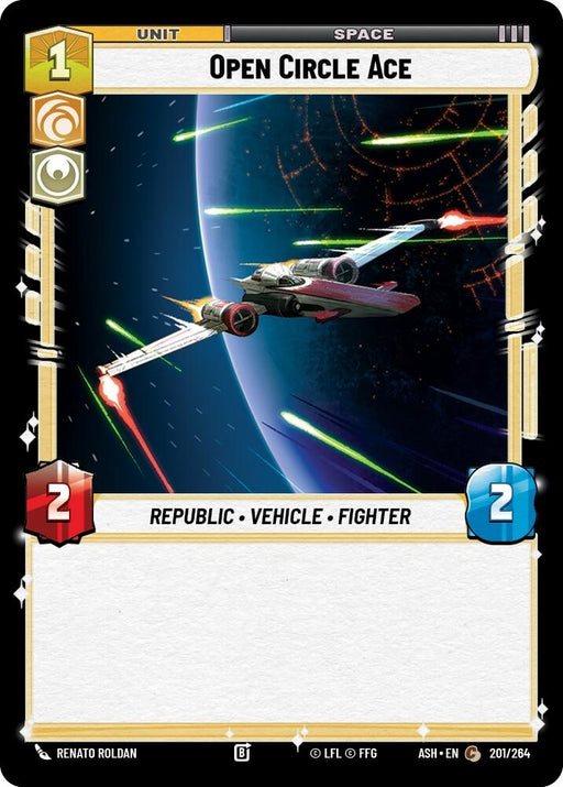 Image for Open Circle Ace (201/264) [Ashes of the Empire] {ASH} - Star Wars: Unlimited