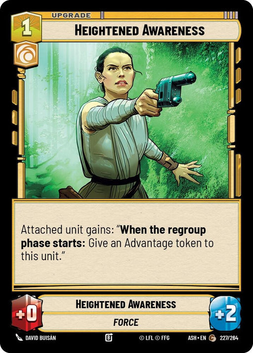 Image for Heightened Awareness (227/264) [Ashes of the Empire] {ASH} - Star Wars: Unlimited