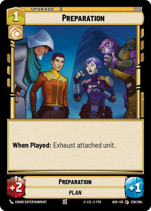 Image for Preparation (228/264) [Ashes of the Empire] {ASH} - Star Wars: Unlimited