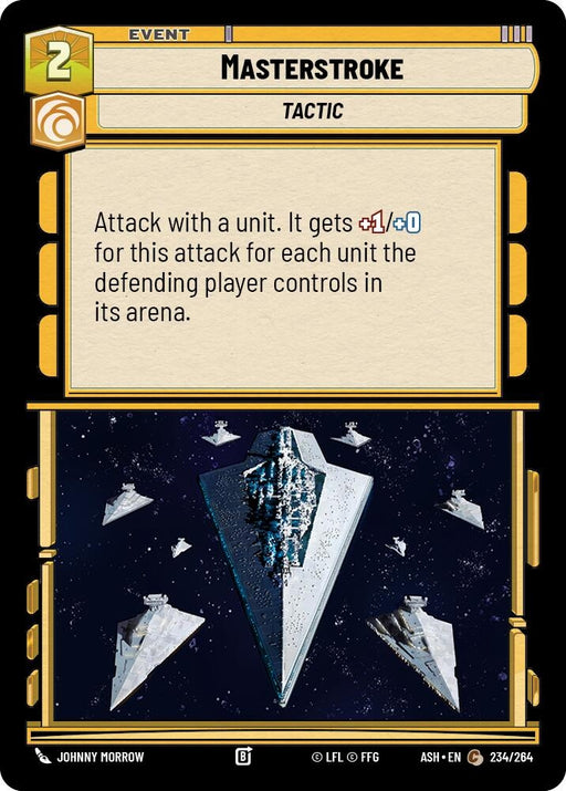 Image for Masterstroke (234/264) [Ashes of the Empire] {ASH} - Star Wars: Unlimited