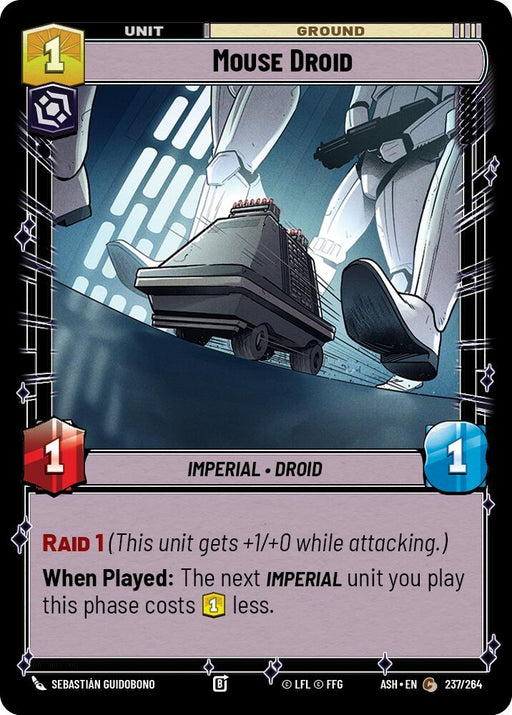 Image for Mouse Droid (237/264) [Ashes of the Empire] {ASH} - Star Wars: Unlimited
