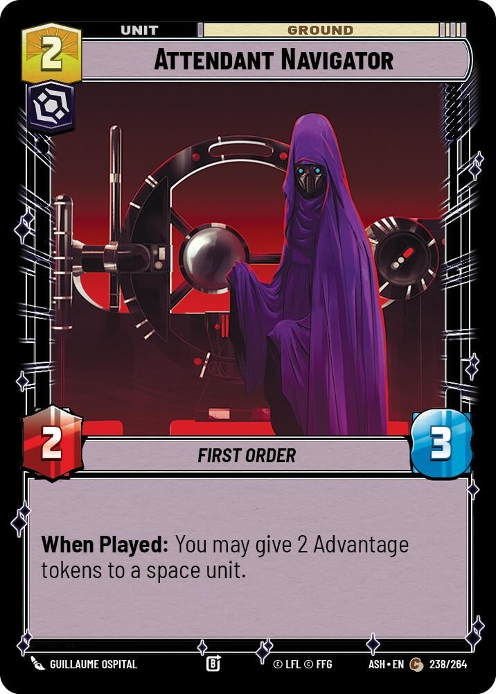 Image for Attendant Navigator (238/264) [Ashes of the Empire] {ASH} - Star Wars: Unlimited