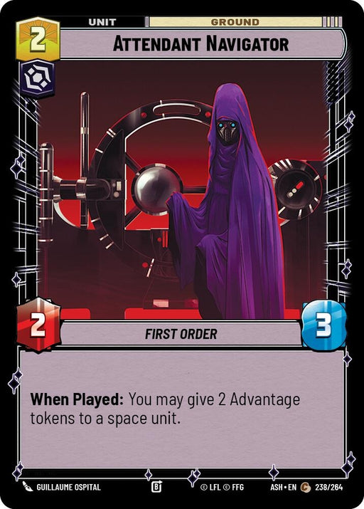Image for Attendant Navigator (238/264) [Ashes of the Empire] {ASH} - Star Wars: Unlimited