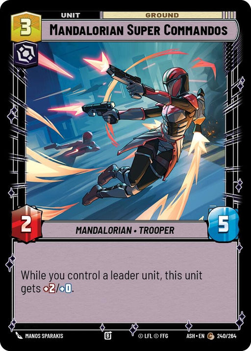 Image for Mandalorian Super Commandos (240/264) [Ashes of the Empire] {ASH} - Star Wars: Unlimited