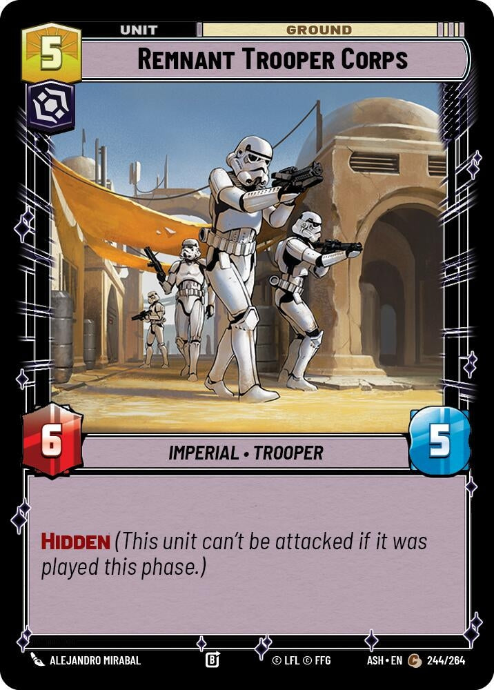 Image for Remnant Trooper Corps (244/264) [Ashes of the Empire] {ASH} - Star Wars: Unlimited