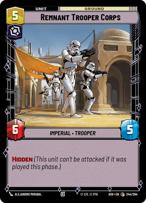 Image for Remnant Trooper Corps (244/264) [Ashes of the Empire] {ASH} - Star Wars: Unlimited