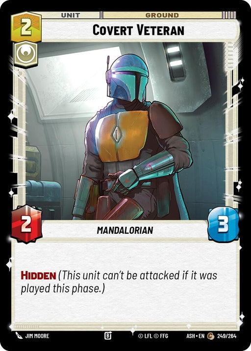 Image for Covert Veteran (249/264) [Ashes of the Empire] {ASH} - Star Wars: Unlimited