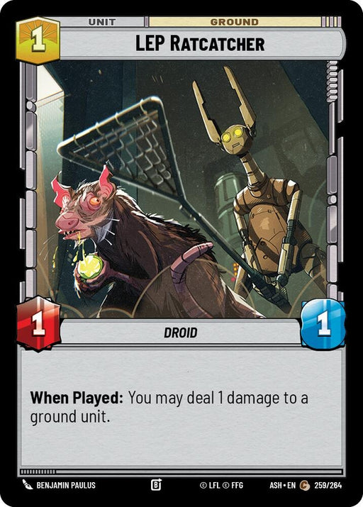Image for LEP Ratcatcher (259/264) [Ashes of the Empire] {ASH} - Star Wars: Unlimited