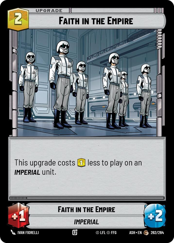 Image for Faith in the Empire (262/264) [Ashes of the Empire] {ASH} - Star Wars: Unlimited
