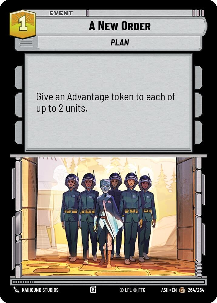 Image for A New Order (264/264) [Ashes of the Empire] {ASH} - Star Wars: Unlimited