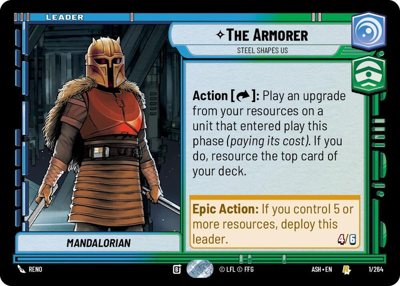 Image for The Armorer - Steel Shapes Us (1/264) [Ashes of the Empire] {ASH} - Star Wars: Unlimited