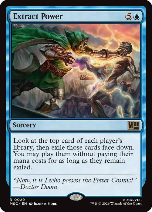 Image for Extract Power (Surge Foil) (29) [Commander: Marvel Super Heroes] - Magic: The Gathering