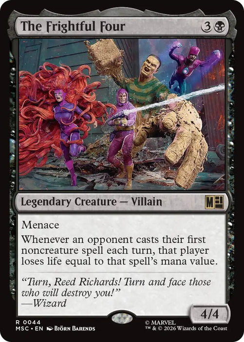 Image for The Frightful Four (44) [Commander: Marvel Super Heroes] - Magic: The Gathering