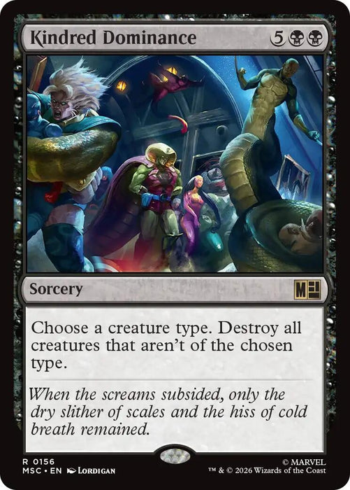 Image for Kindred Dominance (156) [Commander: Marvel Super Heroes] - Magic: The Gathering