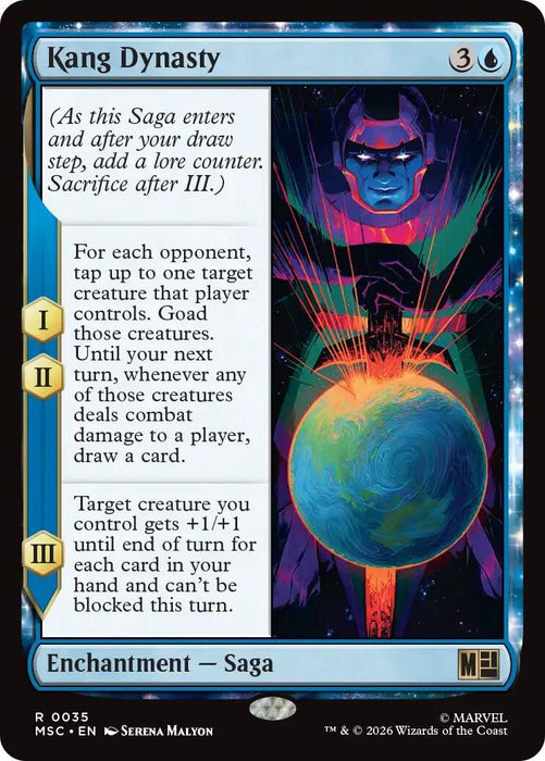 Image for Kang Dynasty (Surge Foil) (35) [Commander: Marvel Super Heroes] - Magic: The Gathering