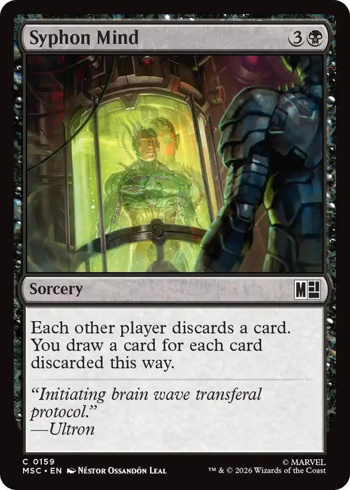 Image for Syphon Mind (159) [Commander: Marvel Super Heroes] - Magic: The Gathering