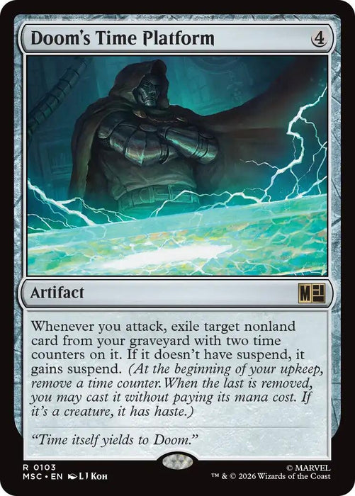 Image for Doom's Time Platform (103) [Commander: Marvel Super Heroes] - Magic: The Gathering