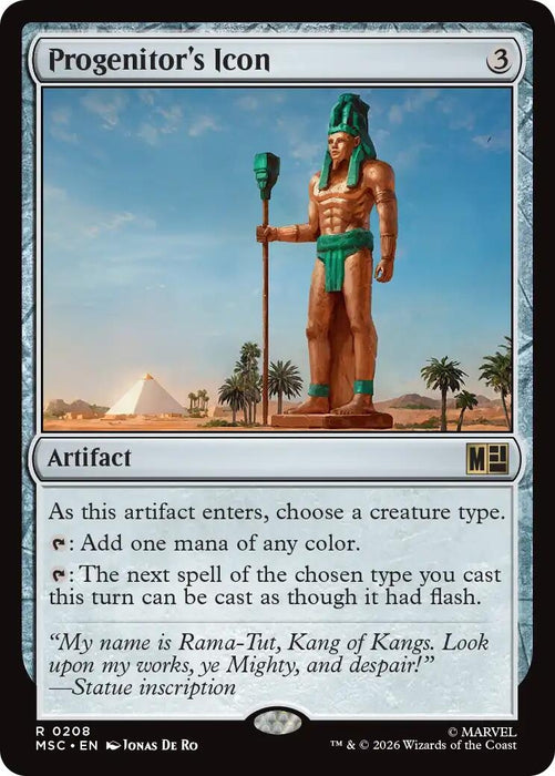 Image for Progenitor's Icon (208) [Commander: Marvel Super Heroes] - Magic: The Gathering