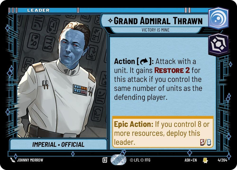 Image for Grand Admiral Thrawn - Victory is Mine (4/264) [Ashes of the Empire] {ASH} - Star Wars: Unlimited